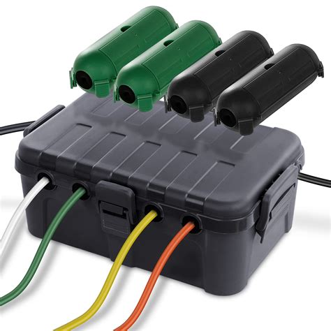 sealing outdoor electrical box|outdoor waterproof electrical plug.